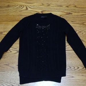 Grace Elements black sweater, size xs. EUC